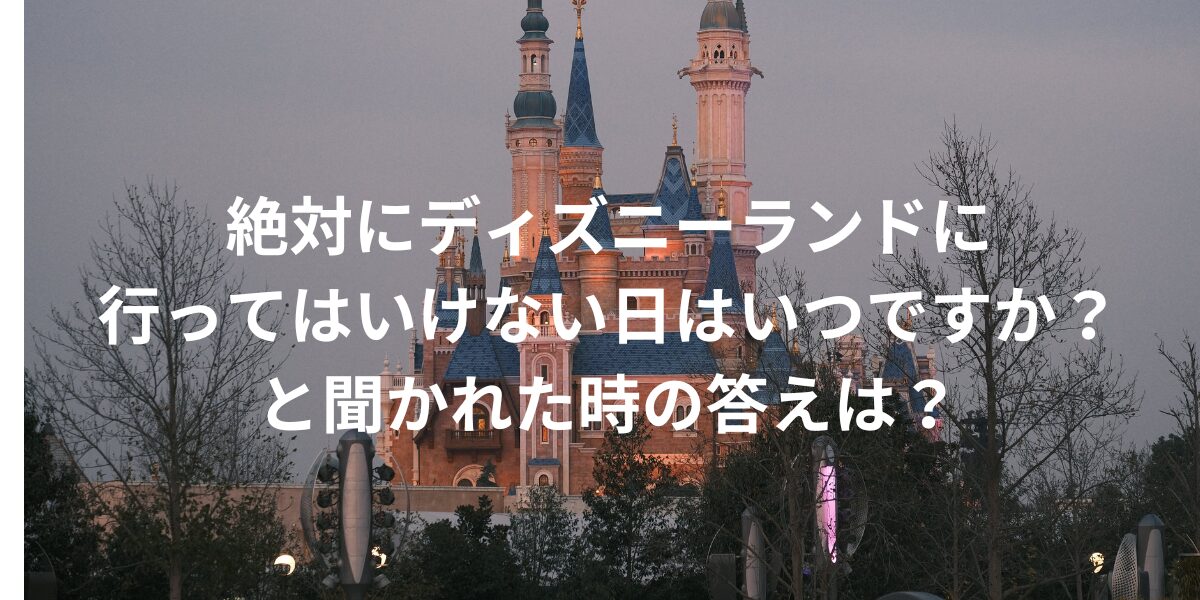 ディズニーランドイメージ